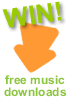 Win free music downloads