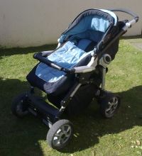 Pram with cover